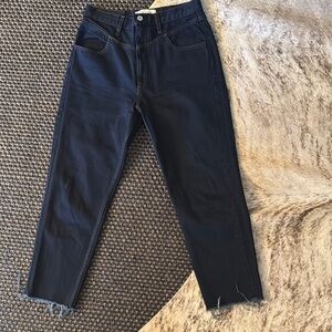 Trave Heidi High Waisted Crop Straight Jeans